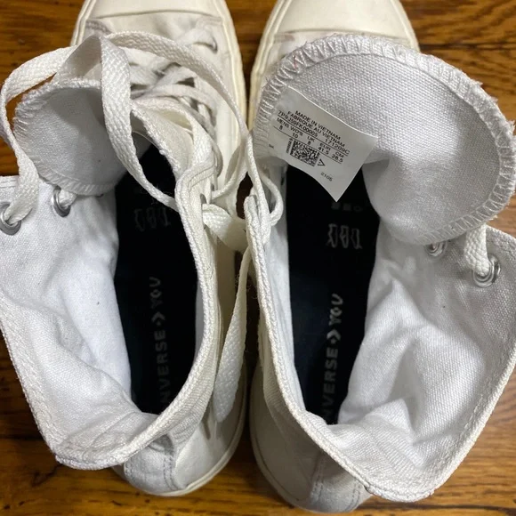CONVERSE Womens-8, Men- 8 Sneaker Shoes High Top Chuck Taylor ALL Star. - Picture 8 of 9